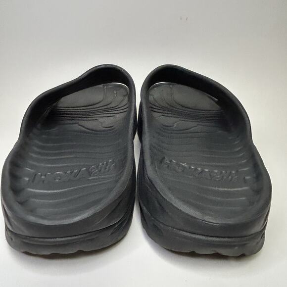 Hoka One One Ora Recovery Slide 2 Sandals Mens Size 12 Black Slip On Comfort main image 12